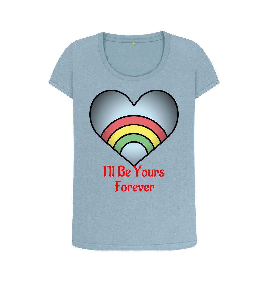 Valentines Collection Chic Planet By Kat Wells Women's Scoop Neck Tee