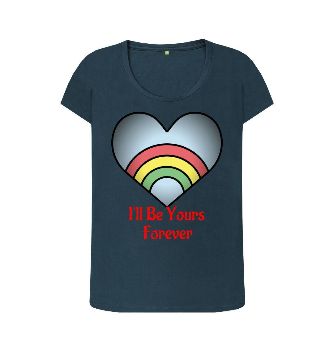 Valentines Collection Chic Planet By Kat Wells Women's Scoop Neck Tee