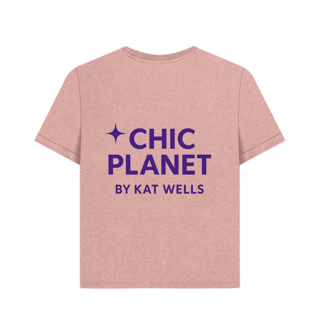 Kiss The Beat Tee – Festival Edit (lavender Crop)