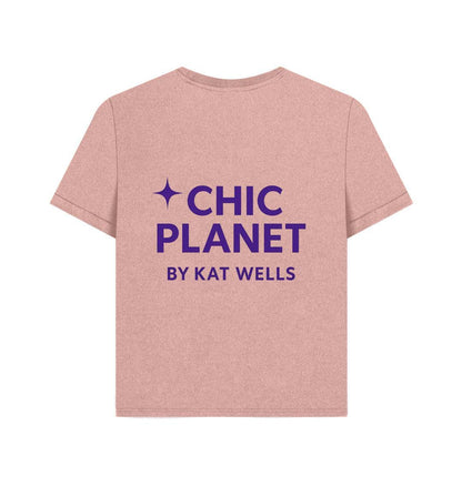 Kiss The Beat Tee – Festival Edit (lavender Crop)